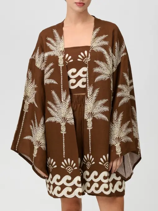 Кимоно льняное ISABEL BEACHWEAR