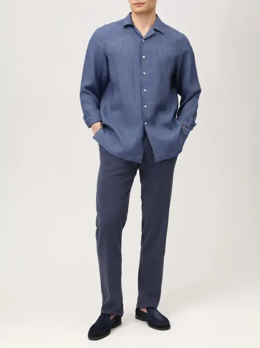 Брюки из лиоцелла KITON
