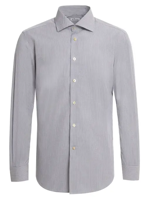 Рубашка Slim Fit хлопковая KITON