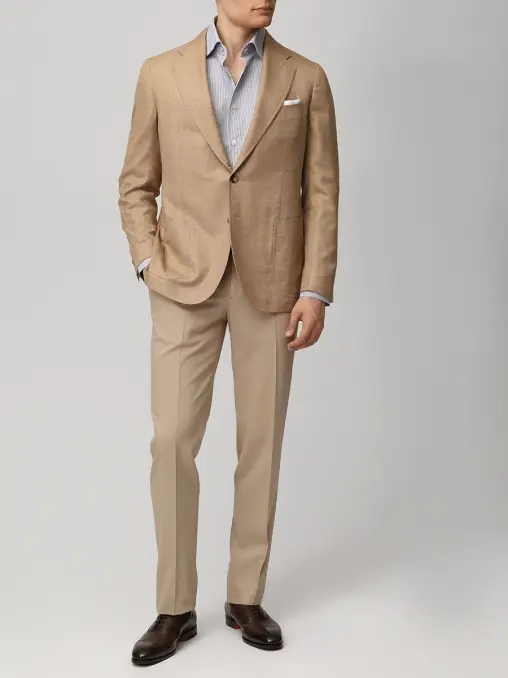 Рубашка Slim Fit хлопковая KITON