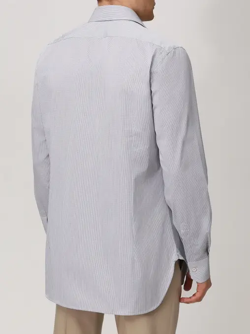 Рубашка Slim Fit хлопковая KITON