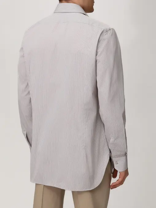 Рубашка Slim Fit хлопковая KITON