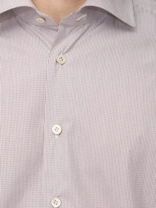Рубашка Slim Fit хлопковая KITON