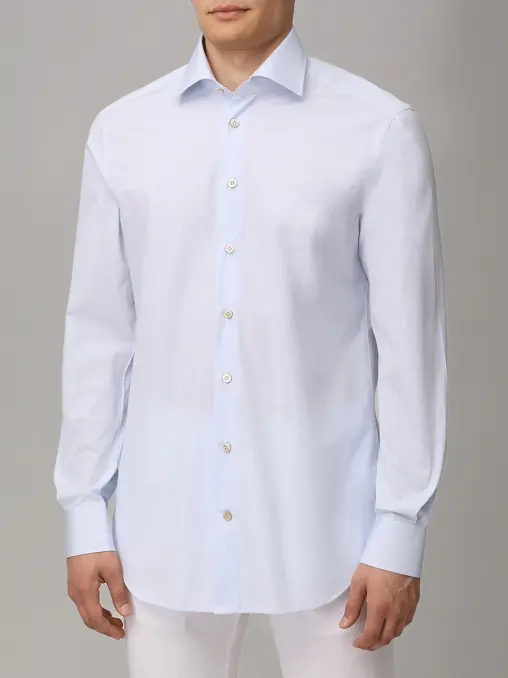 Рубашка Slim Fit хлопковая KITON