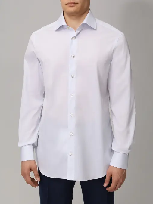 Рубашка Slim Fit хлопковая KITON