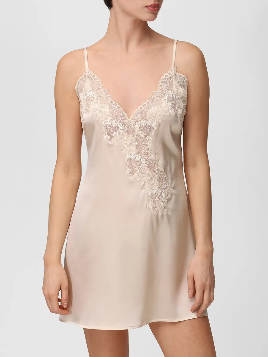 Сорочка шелковая