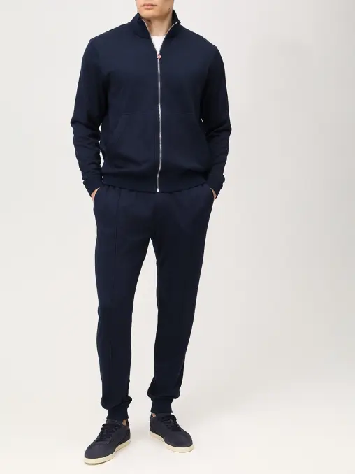 Костюм из хлопка и шелка KITON