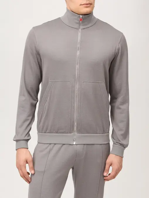 Костюм из хлопка и шелка KITON