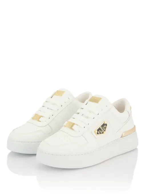 Кеды кожаные PHILIPP PLEIN