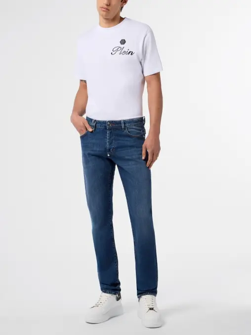 Джинсы хлопковые PHILIPP PLEIN