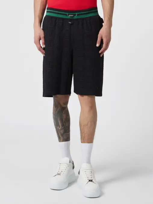Шорты хлопковые PHILIPP PLEIN