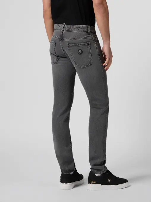 Джинсы хлопковые PHILIPP PLEIN