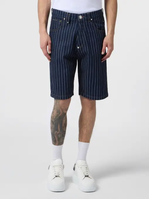 Шорты хлопковые PHILIPP PLEIN