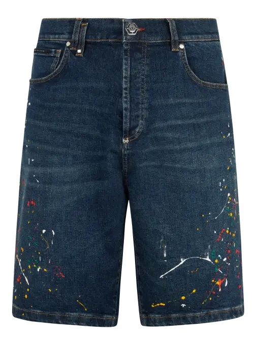 Шорты джинсовые PHILIPP PLEIN