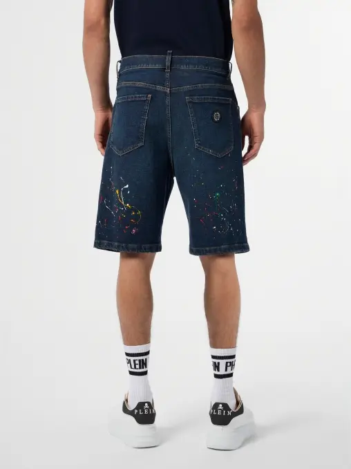 Шорты джинсовые PHILIPP PLEIN