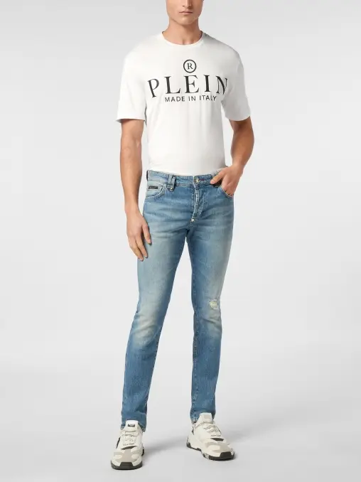 Джинсы хлопковые PHILIPP PLEIN