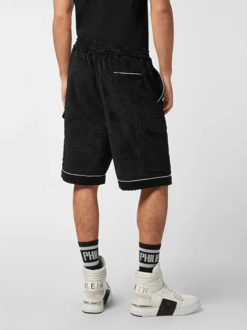 Шорты хлопковые PHILIPP PLEIN