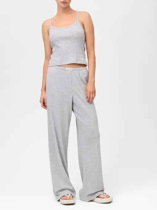 Брюки хлопковые SPORTY & RICH