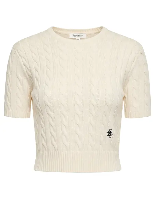 Джемпер хлопковый SPORTY & RICH