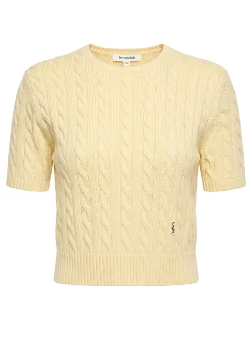 Джемпер хлопковый SPORTY & RICH