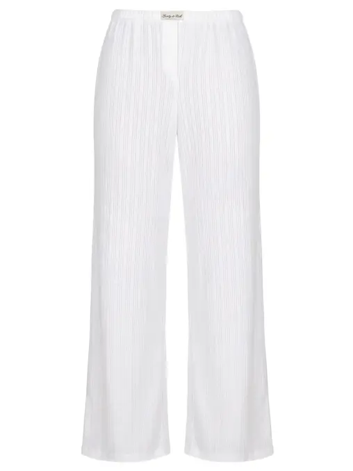 Брюки хлопковые SPORTY & RICH
