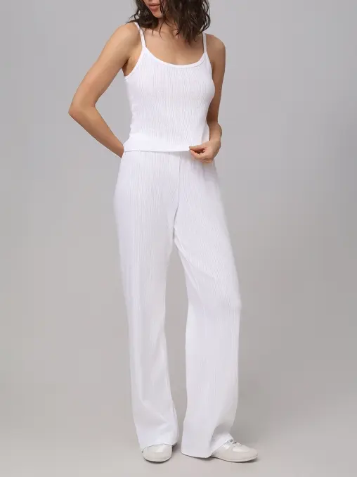 Брюки хлопковые SPORTY & RICH