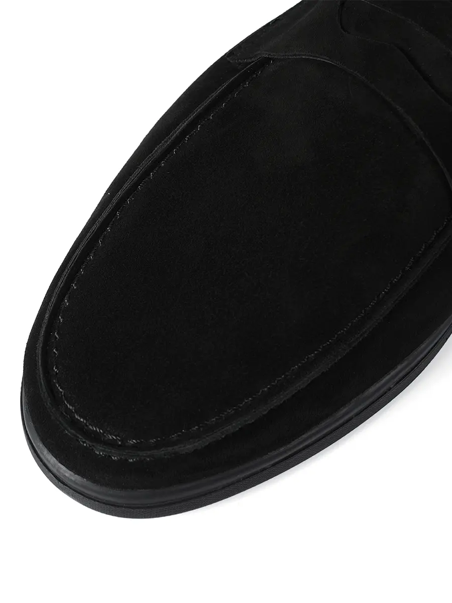 Мюли замшевые Prato black suede 2