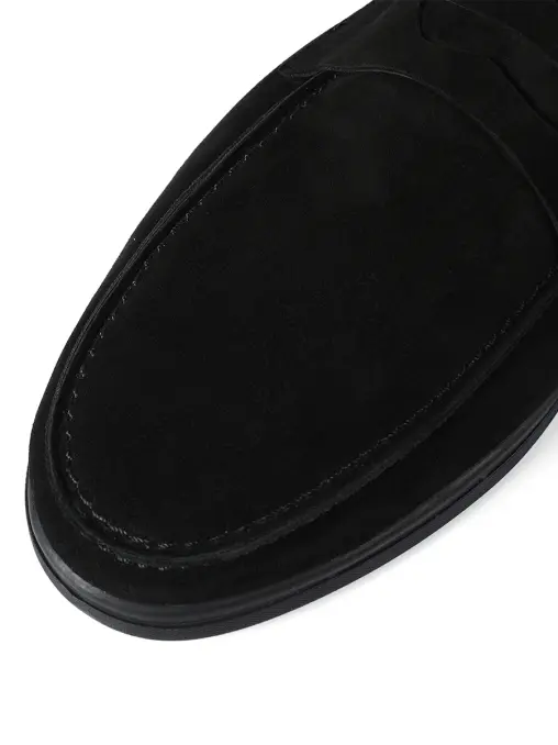 Мюли замшевые Prato black suede 2 PONZA