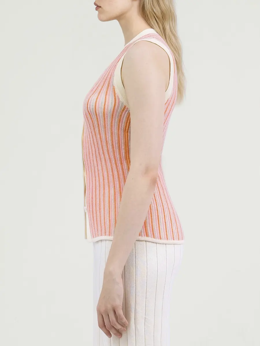 Жилет кашемировый Fancy Stripe