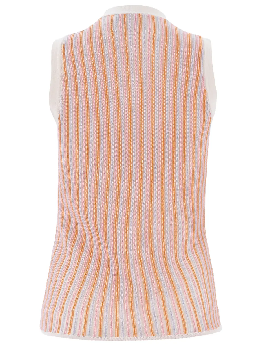 Жилет кашемировый Fancy Stripe