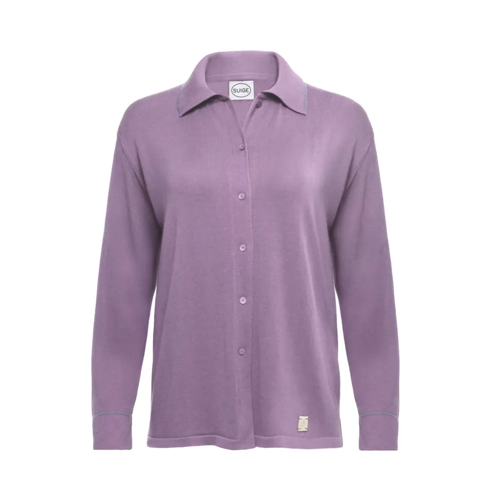 Рубашка хлопковая Early Lilac