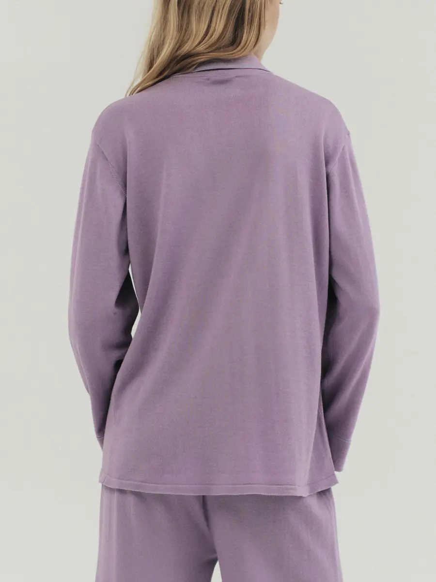 Рубашка хлопковая Early Lilac