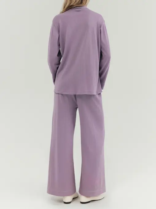Брюки хлопковые Lilac Flow SUIGE