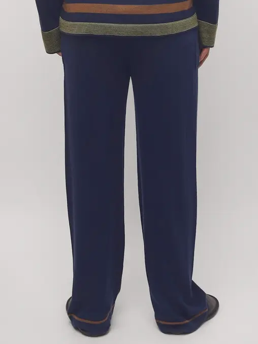 Брюки кашемировые Navy Deep SUIGE