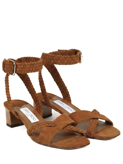 Босоножки замшевые JIMMY CHOO
