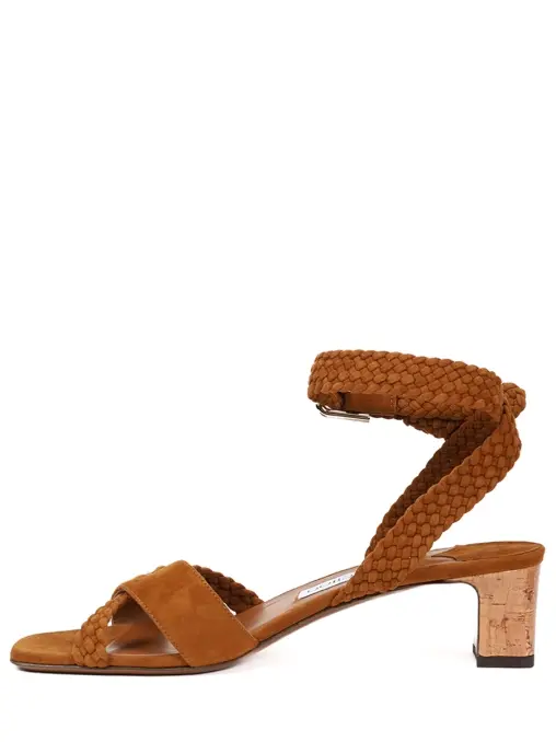 Босоножки замшевые JIMMY CHOO