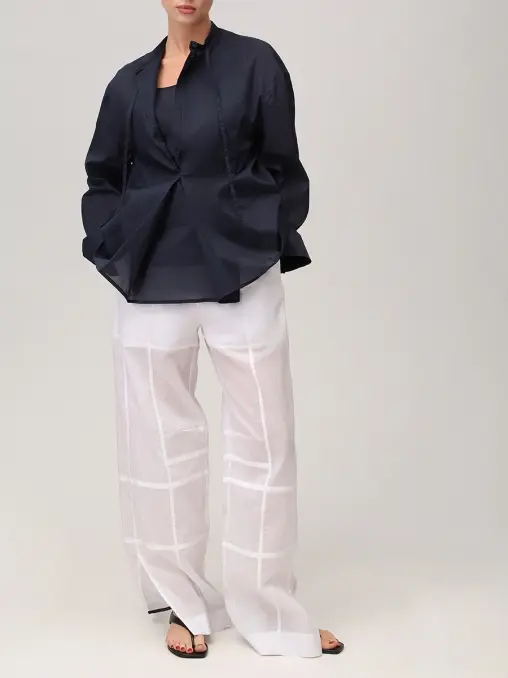 Рубашка хлопковая JIL SANDER