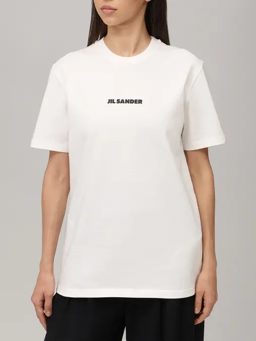 Футболка хлопковая JIL SANDER