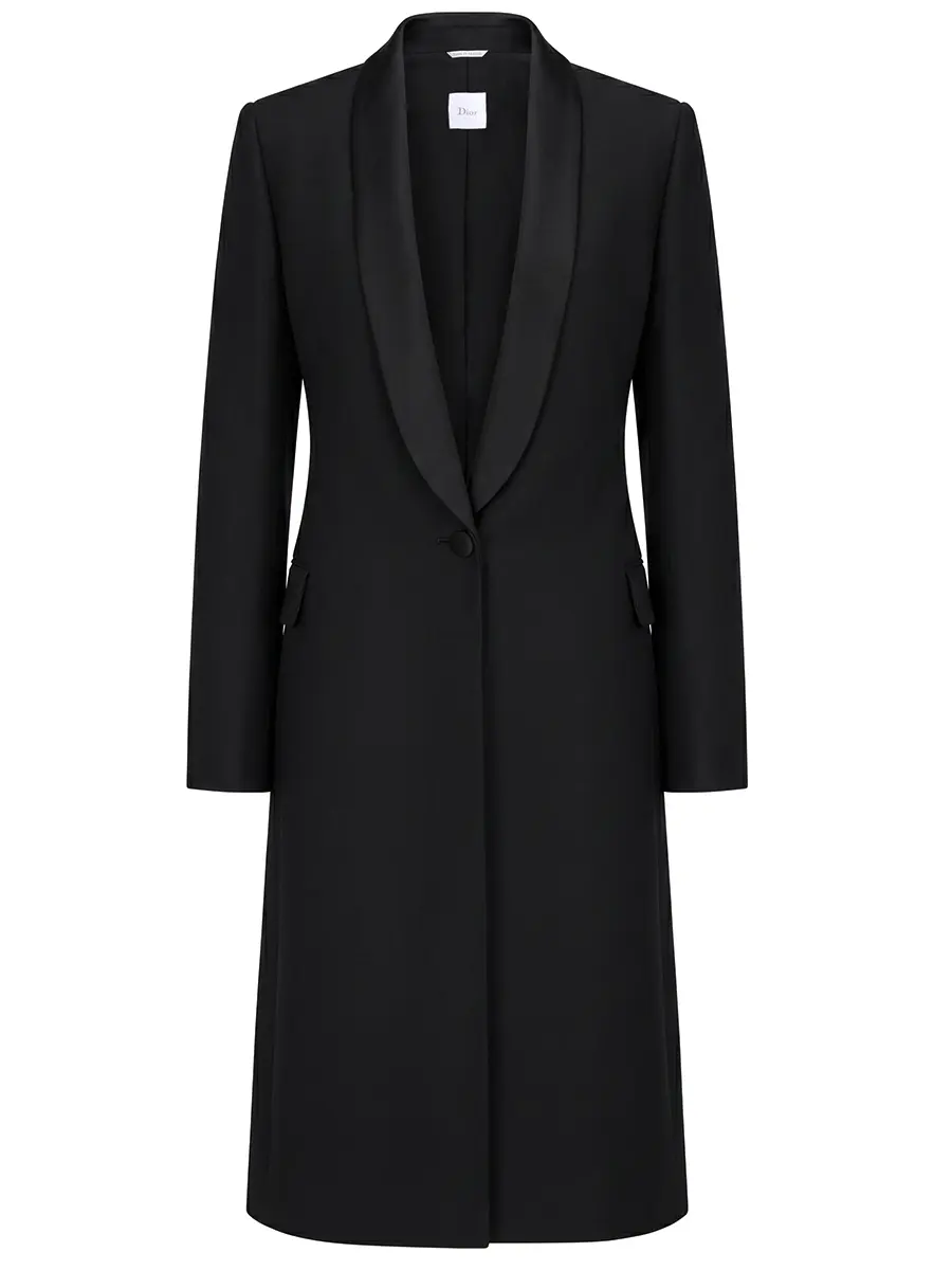 Пальто шерстяное