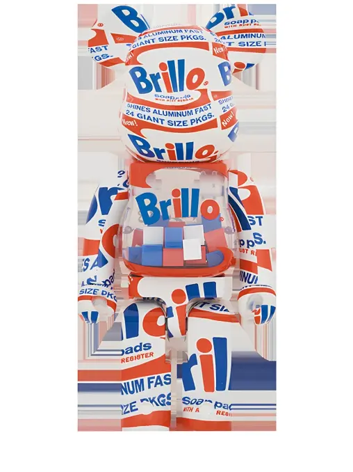 Статуэтка Andy Warhol Brillo 2022 1000% MEDICOM TOY