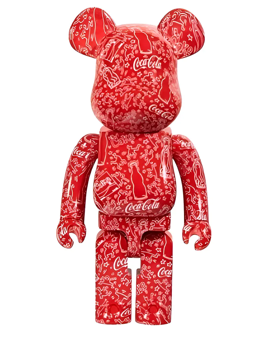 Статуэтка Bearbrick Coca-Cola Keith Haring 1000%