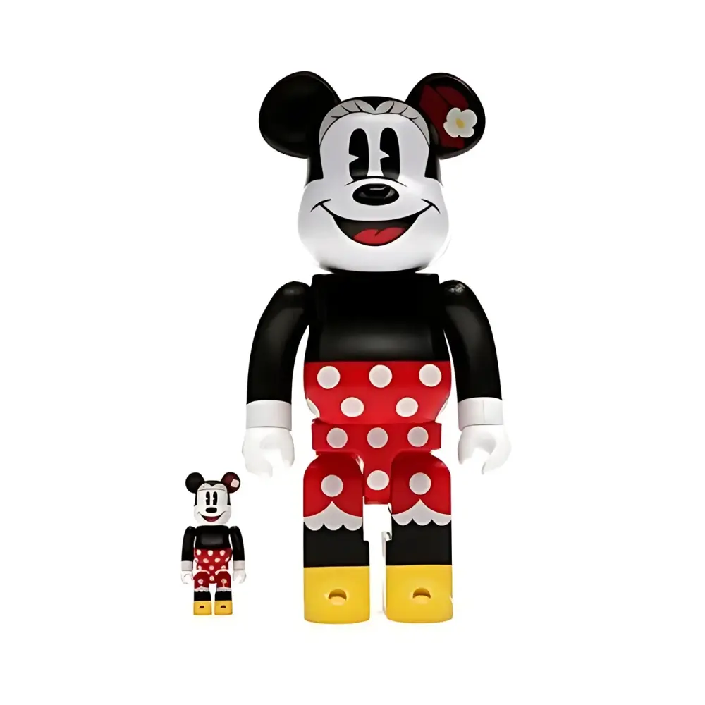 Статуэтка Bearbrick Minnie Mouse 100% & 400%