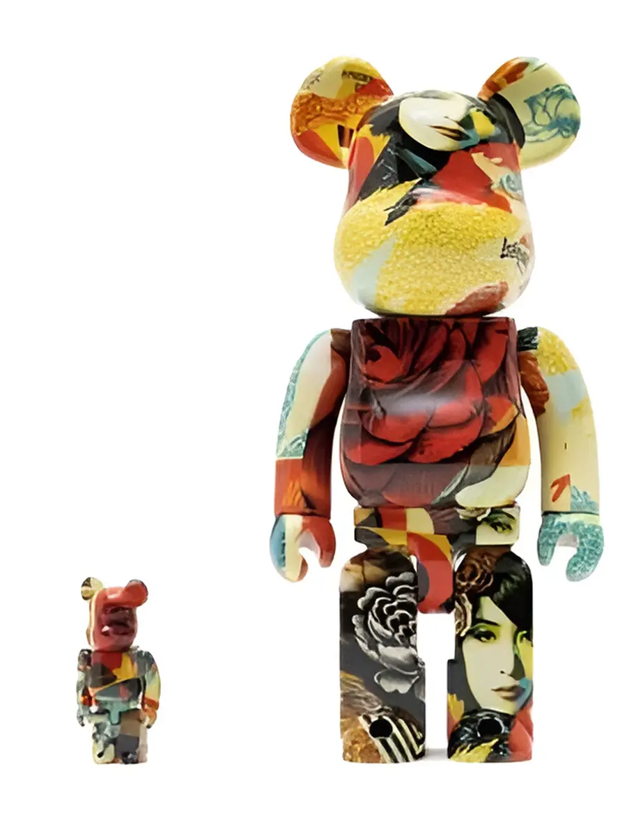 Статуэтка Bearbrick Shepard Fairey 100% & 400%