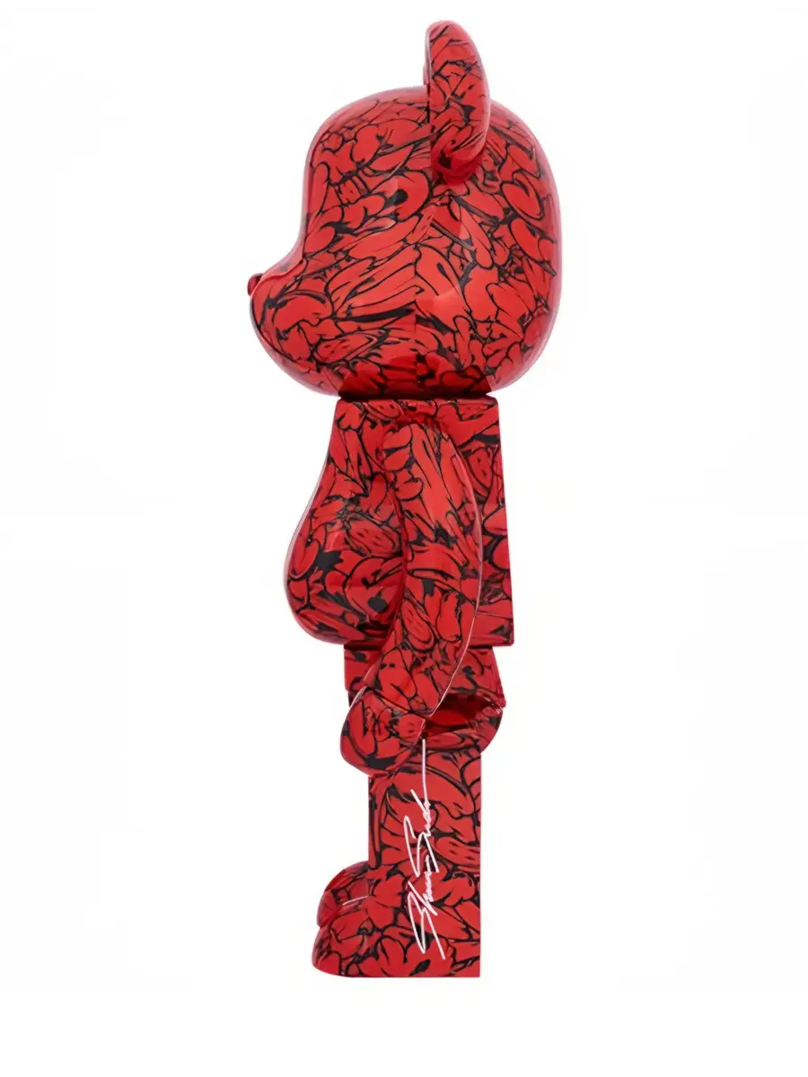 Статуэтка Bearbrick Shun Sudo Mr Scarlet 100% & 400%