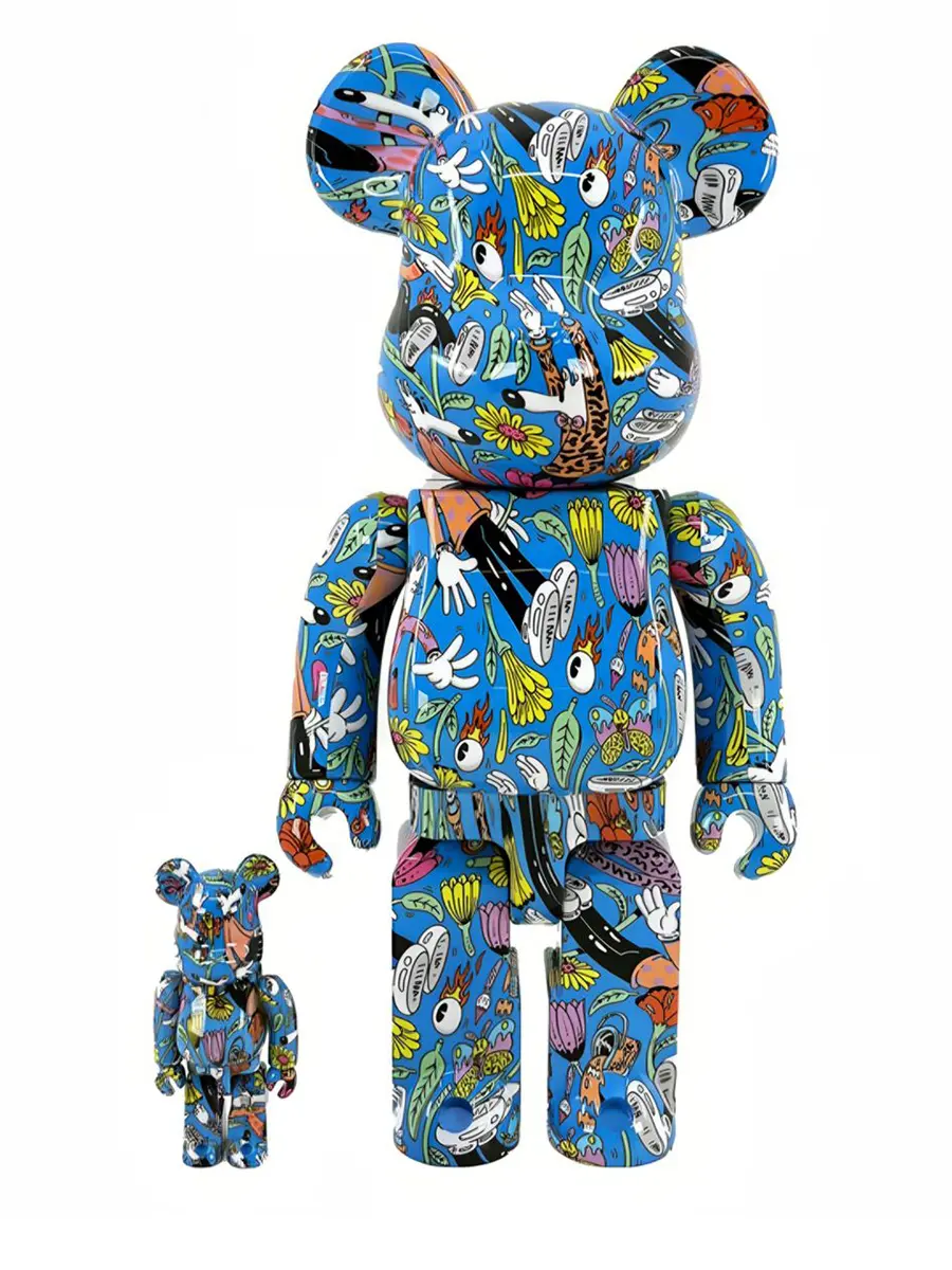 Статуэтка Bearbrick Steven Harrington Magic Hour 100% & 400%