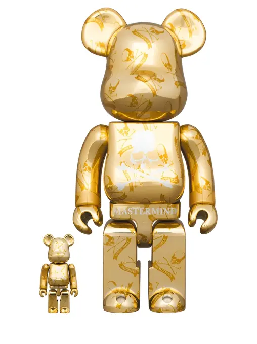 Статуэтка Dcon23 Bearbrick Mastermind World 100% & 400% MEDICOM TOY