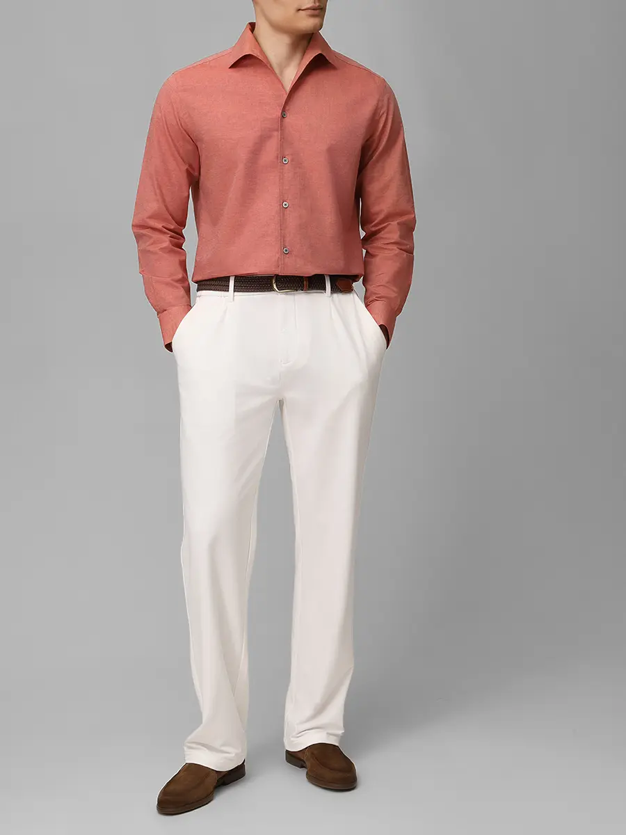 Рубашка Slim Fit хлопковая