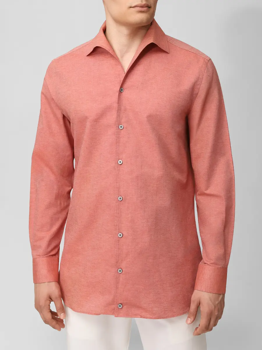 Рубашка Slim Fit хлопковая