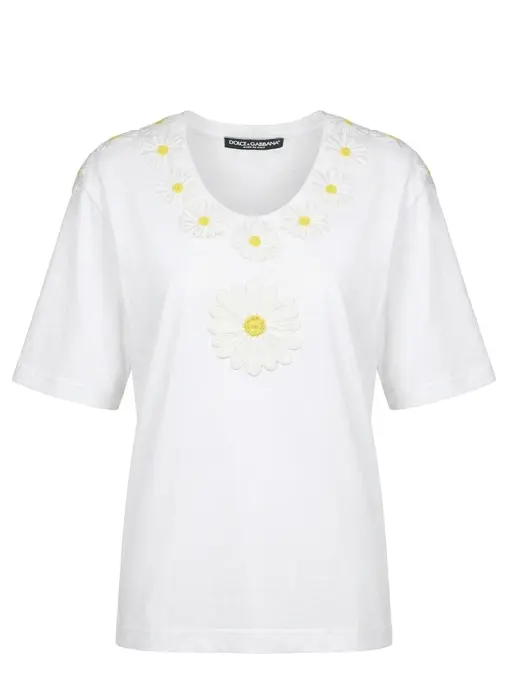Футболка хлопковая DOLCE & GABBANA