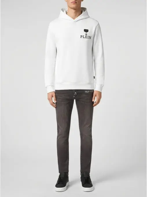 Худи хлопковое PHILIPP PLEIN